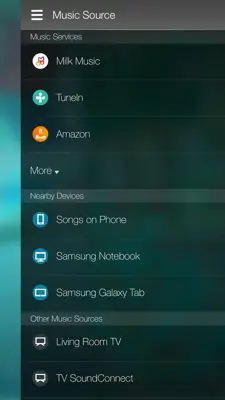 Samsung Multiroom android App screenshot 1